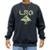 Moletom Careca Sketch  Camo LRG - Preto