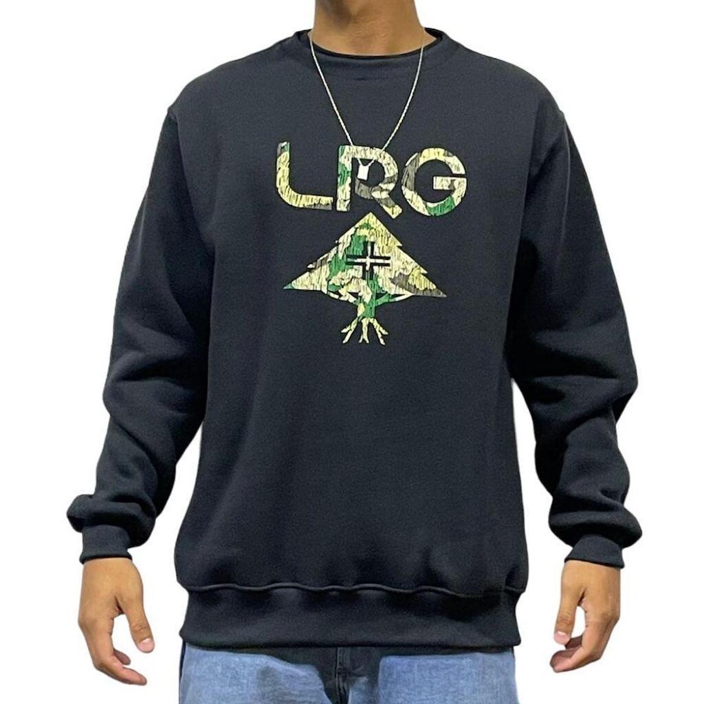 Moletom Careca Sketch  Camo LRG