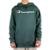 Moletom Champion Canguru Logo Script Ink Masculino - Verde