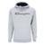 Moletom Champion Felpado c Capuz Script Contour Bordo - Cinza