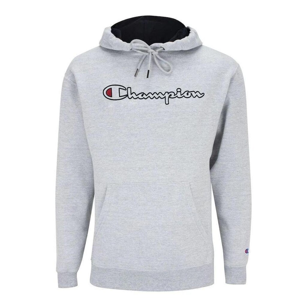 Moletom Champion Felpado c Capuz Script Contour Bordo