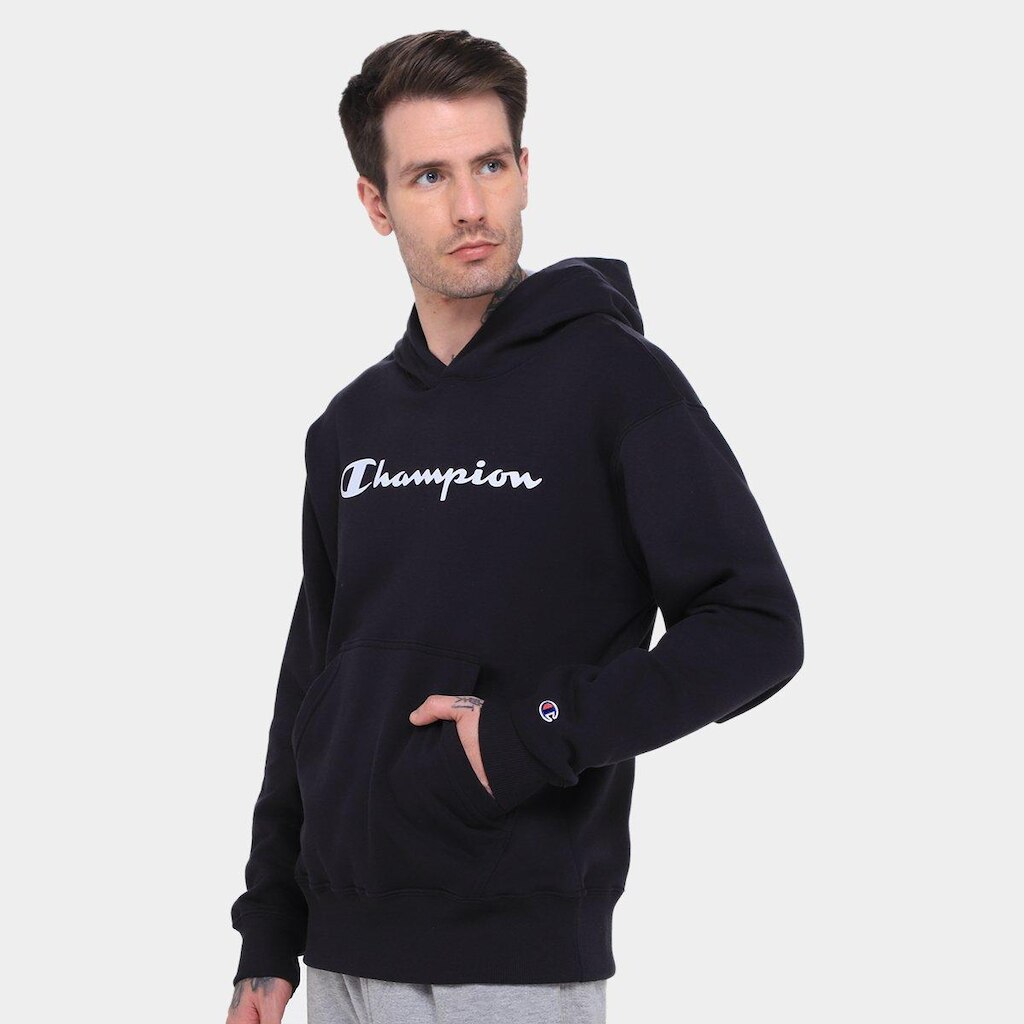 Moletom Champion Script Capuz Masculino