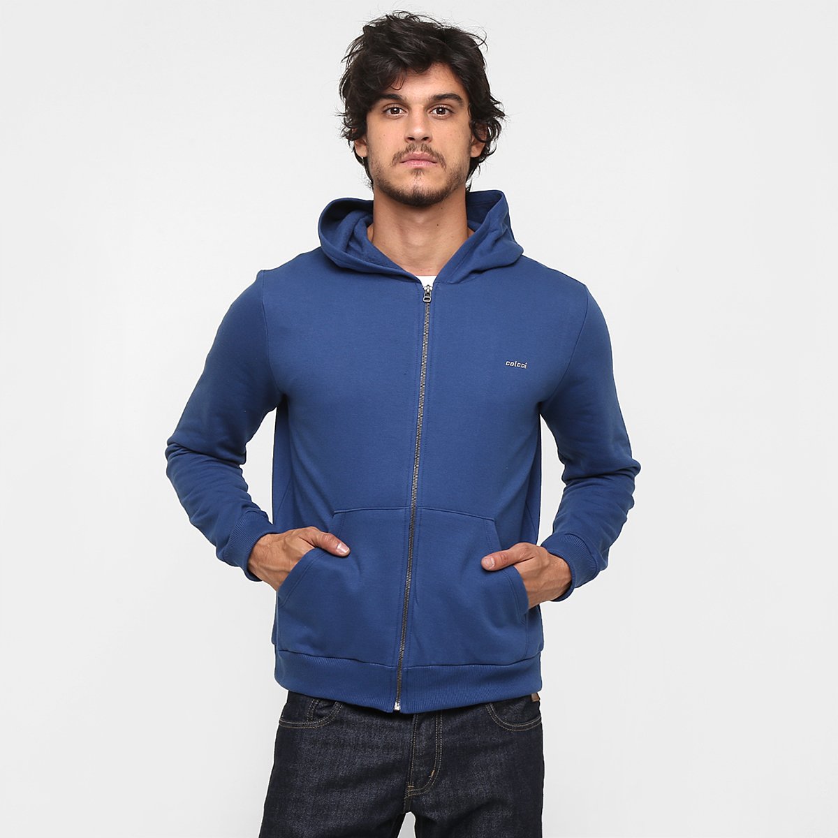 moletom com capuz no zipper