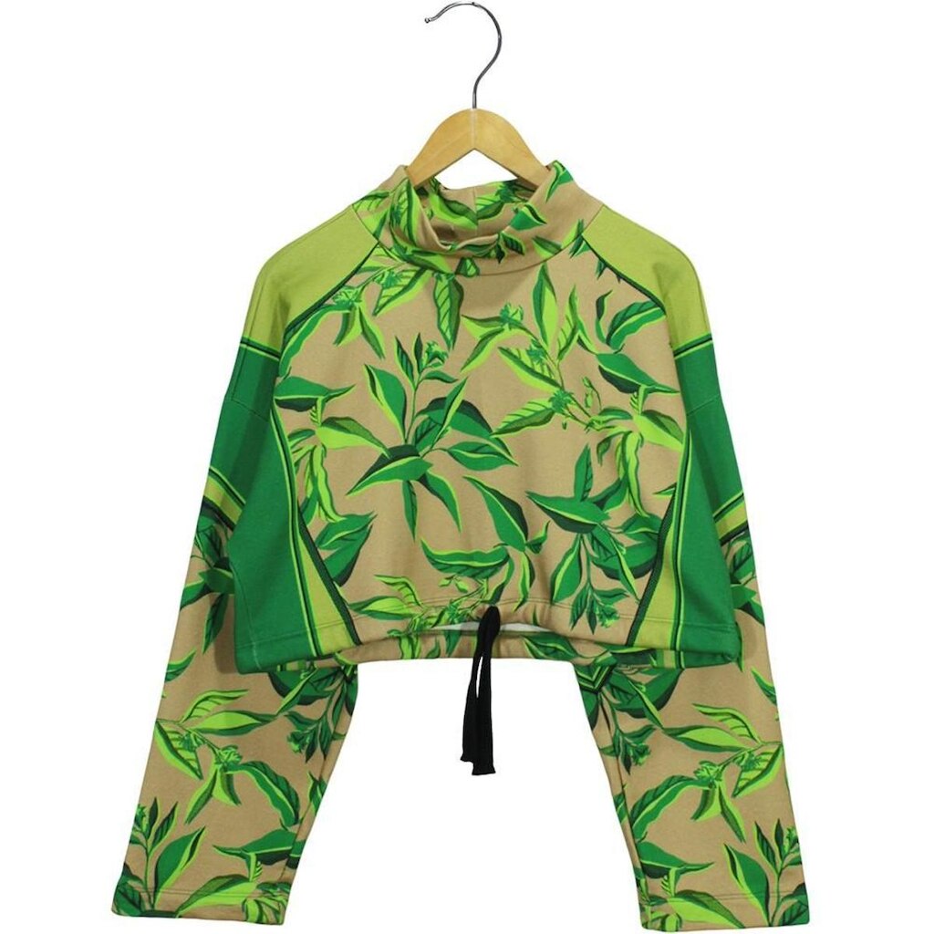 Moletom Colcci Grafic Bloom Verde Feminino