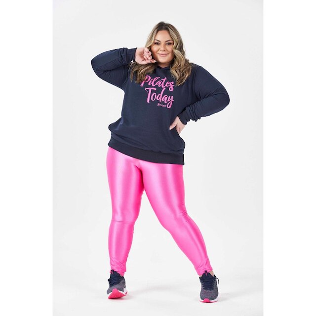 MOLETOM COM BOLSO "PILATES TODAY"