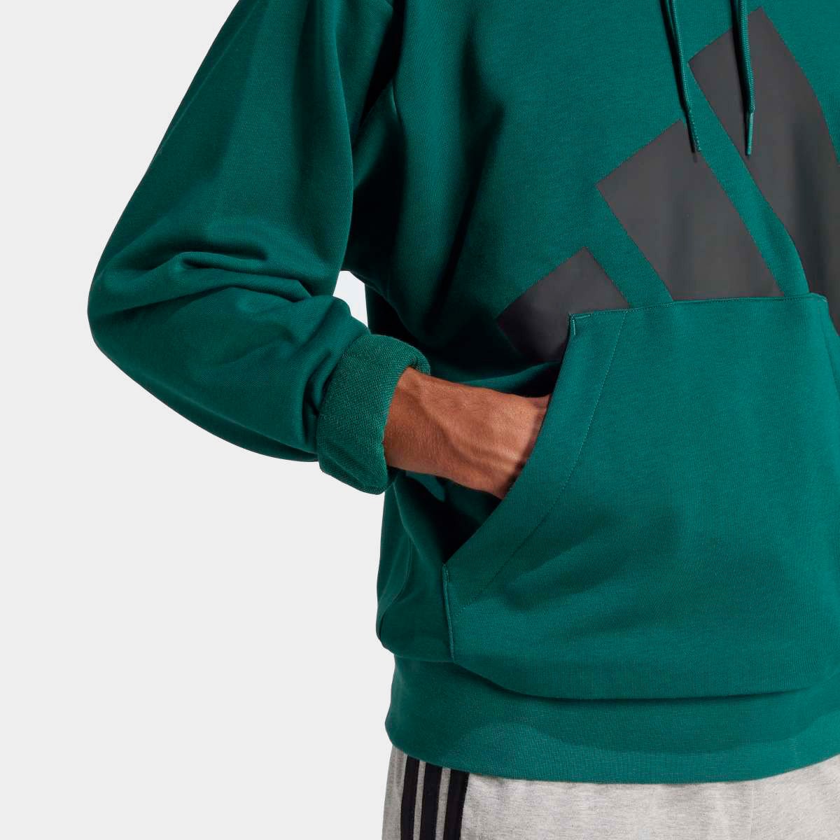 Moletom Com Capuz Adidas Big Logo Masculino - 3