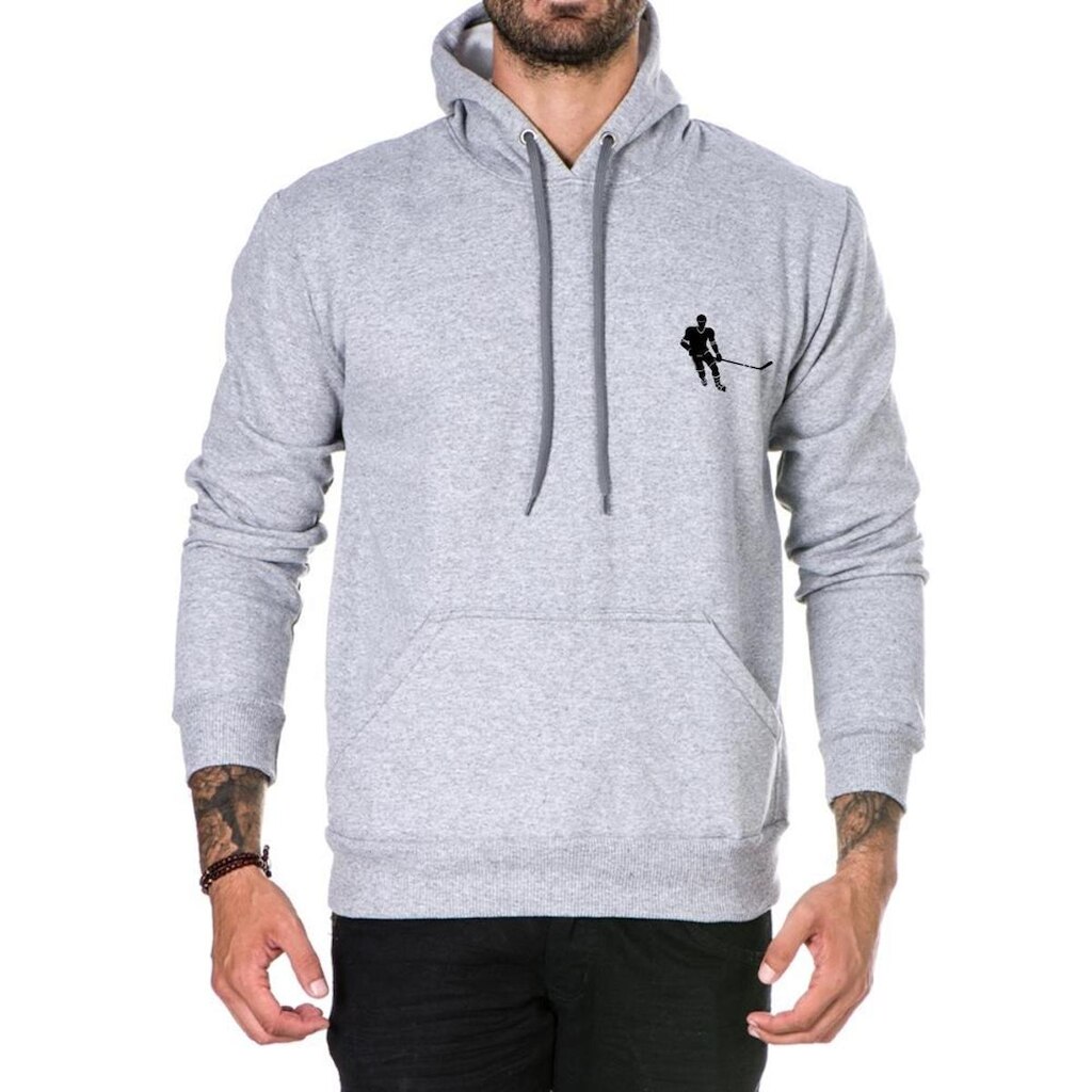 Moletom Com Capuz Fechado Com Bolso Canguru Conforto Unisex
