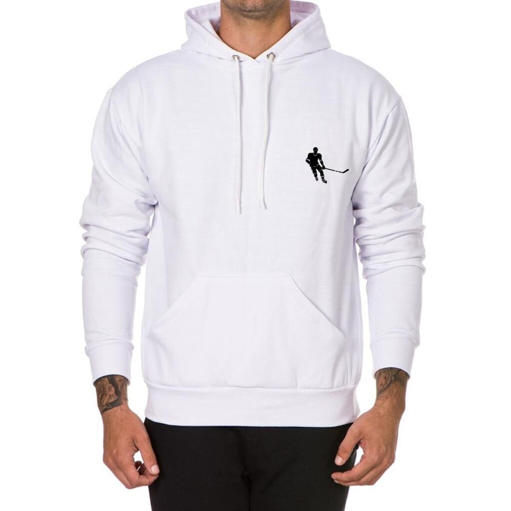 Moletom Com Capuz Fechado Com Bolso Canguru Conforto Unisex