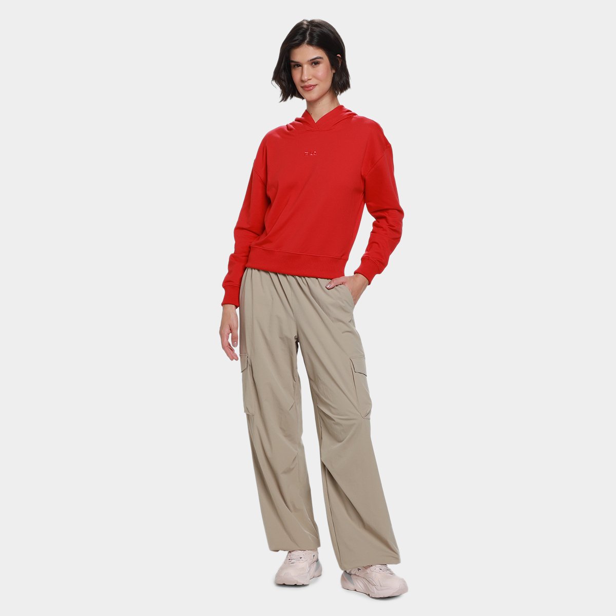 Moletom Com Capuz Fila Basic Classic Light Feminino - 3