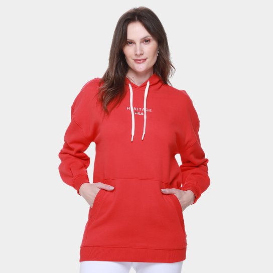 Moletom Com Capuz Fila Cozy Feminino