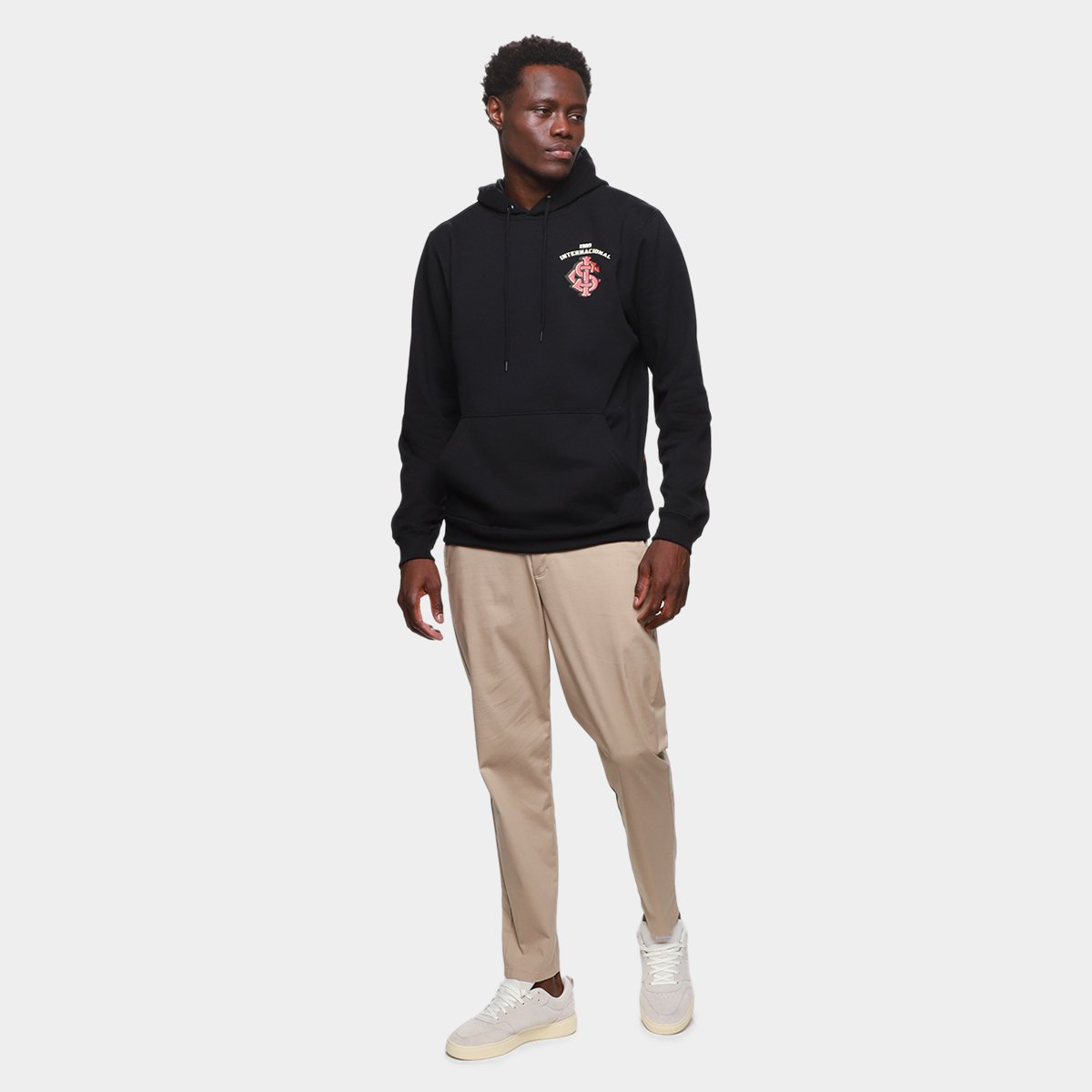 Moletom Com Capuz Internacional Masculino - 4
