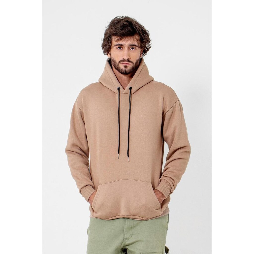 Moletom Com Capuz Moleton Canguru Blusa Frio Algodão
