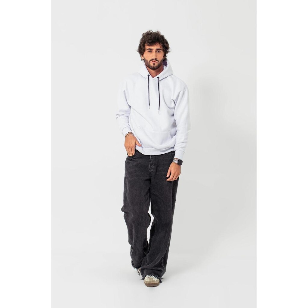 Moletom Com Capuz Moleton Canguru Blusa Frio Algodão