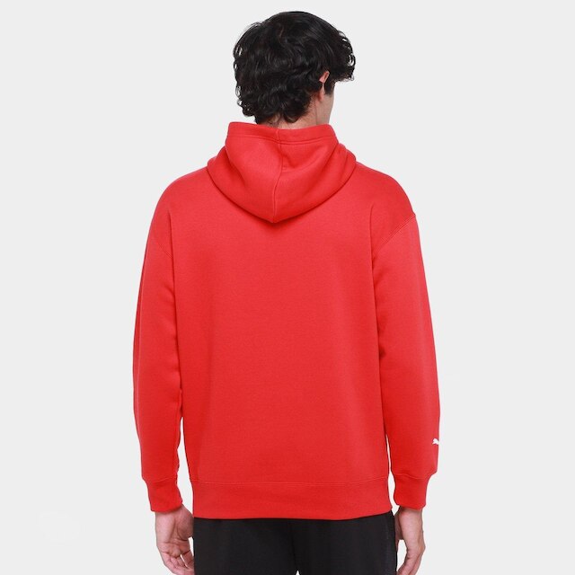 Moletom Com Capuz Puma Ferrari Race Big Shield Masculino