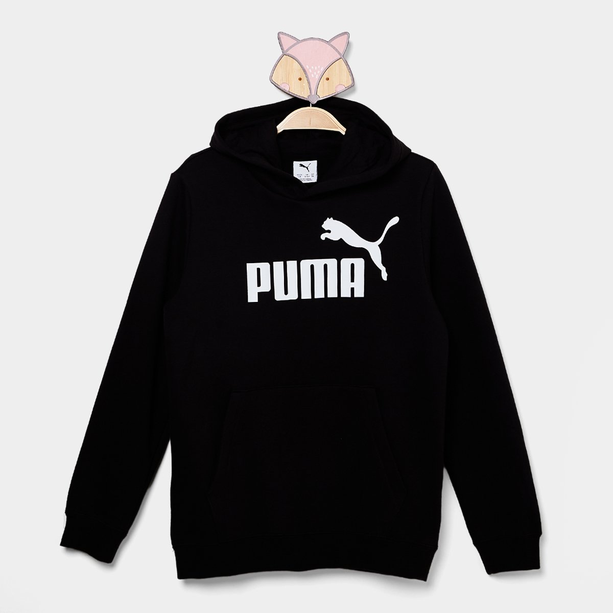 Moletom Com Capuz Puma Logo Menino Menor preço em Moletom Com Capuz Puma Logo Menino