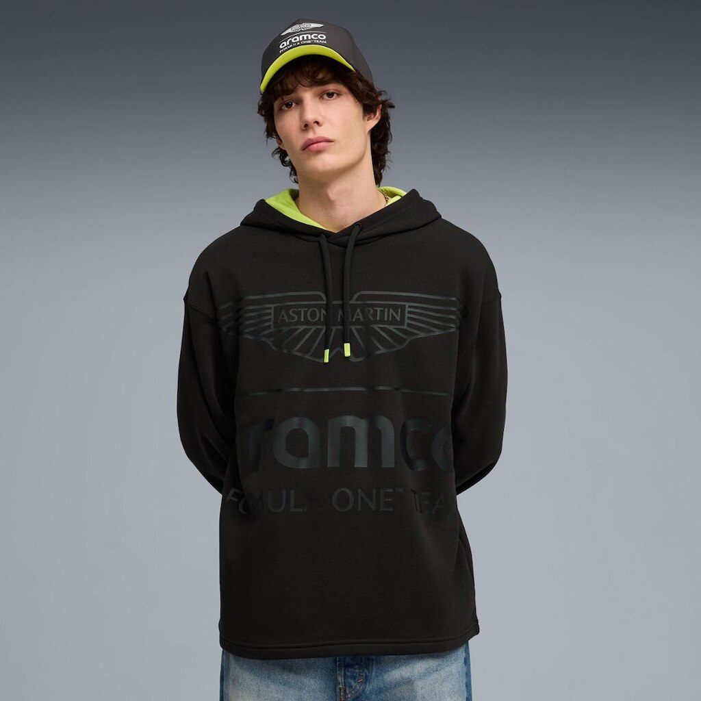 Moletom Com Capuz Puma X Aston Martin Aramco F1® Team Relaxed Masculino