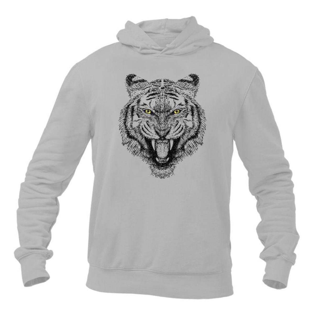 moletom com capuz with tiger