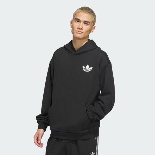 Moletom Com Capuz World Wide Hoops adidas Unissex