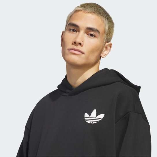Moletom Com Capuz World Wide Hoops adidas Unissex
