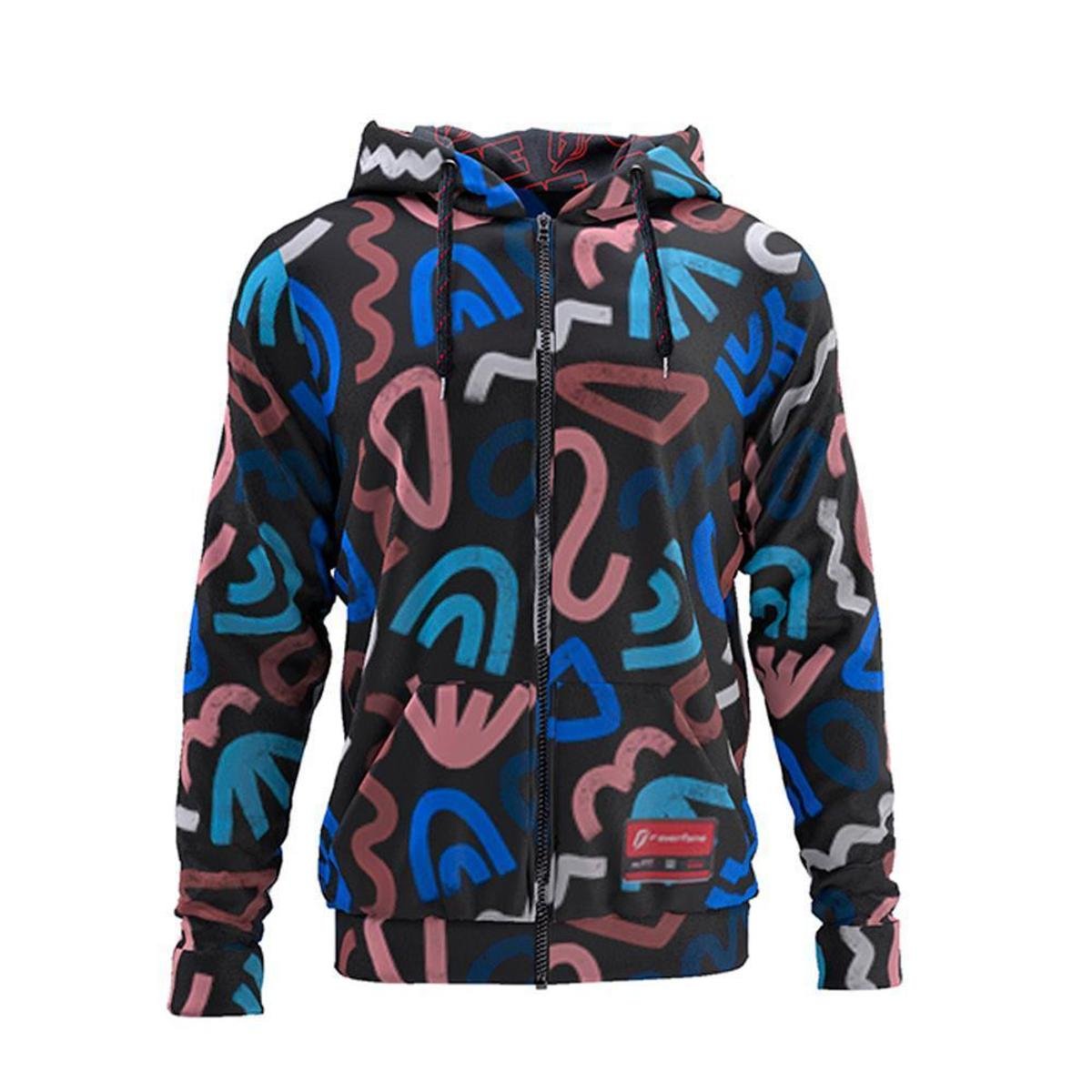 bold abstract bigness moletom com capuz