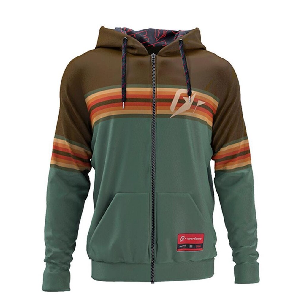 Moletom Com Zíper Army Combate Stripes - G