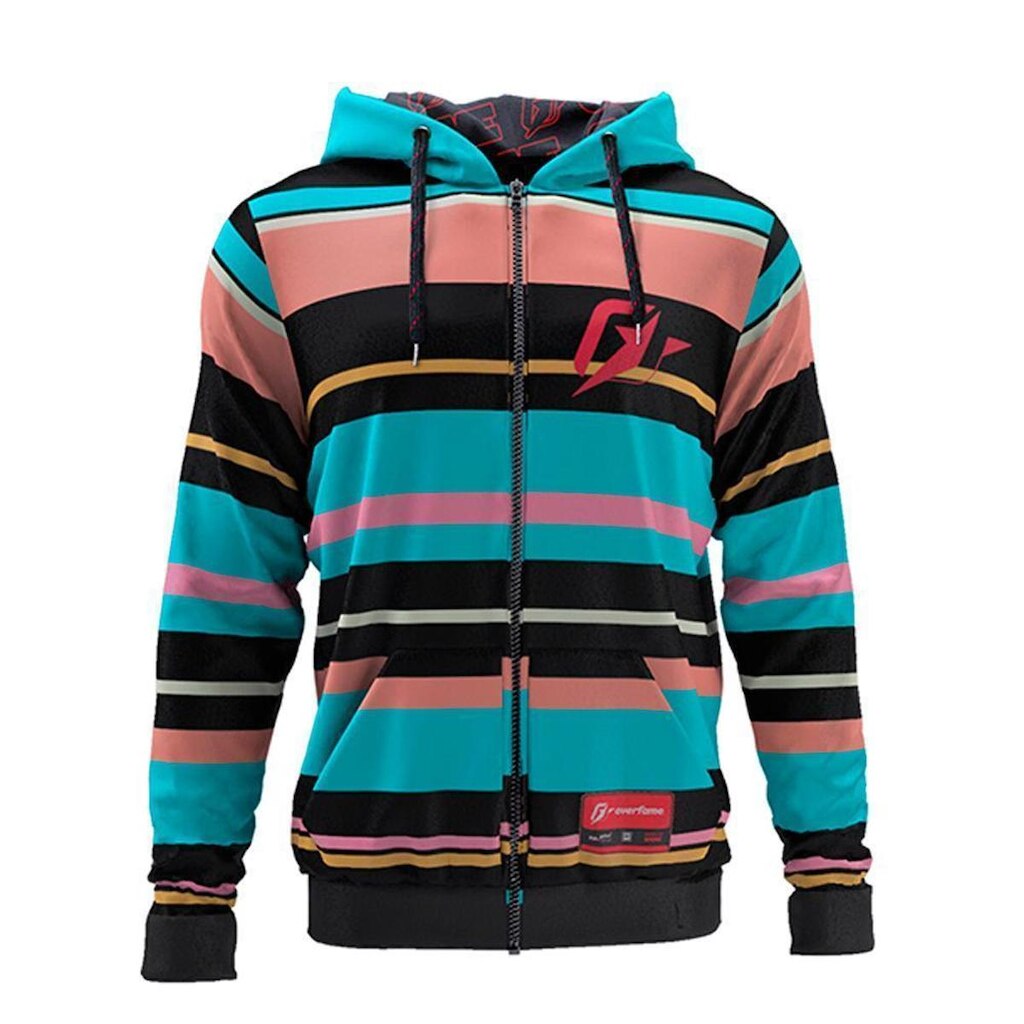 Moletom Com Zíper Listrado Alabama Coast Stripes - P