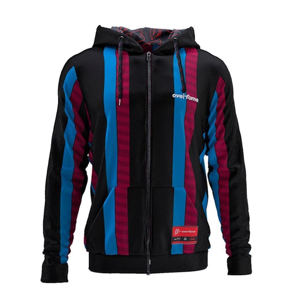 Moletom Com Zíper Listrado Cherry Ice Stripes - M