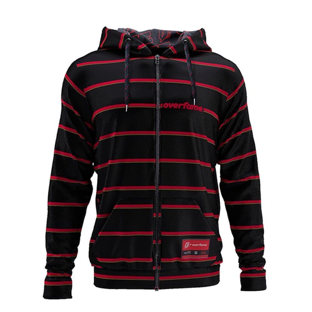 Moletom Com Zíper Listrado Fried Tomato Stripes - G1