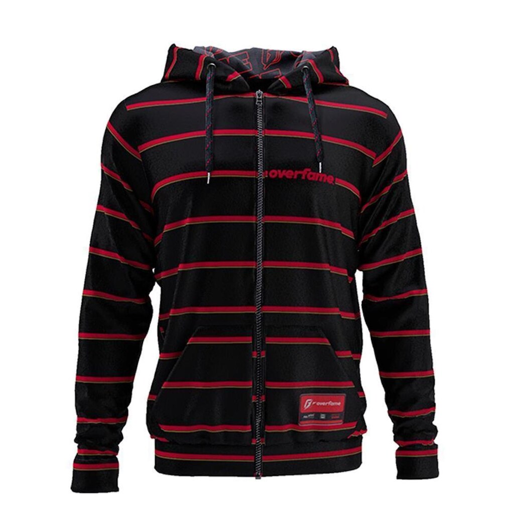 Moletom Com Zíper Listrado Fried Tomato Stripes - G2