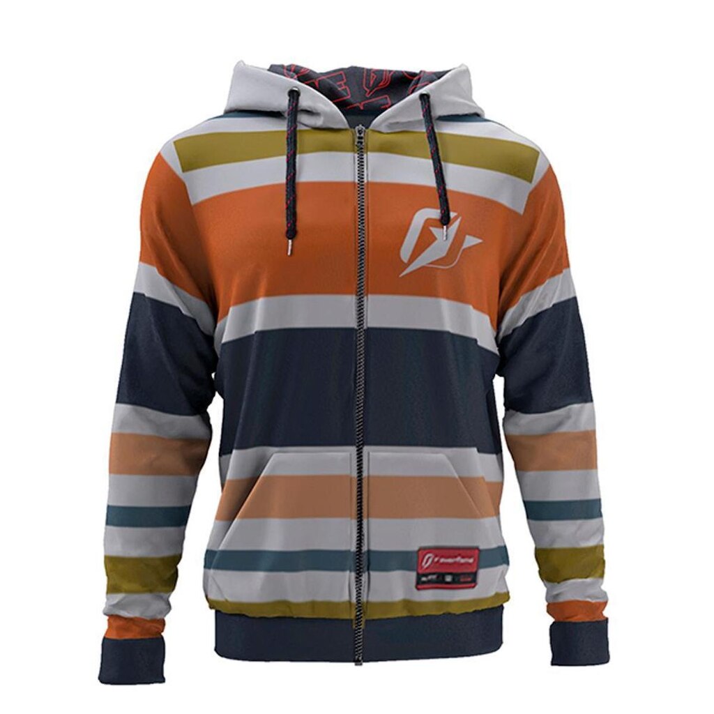 Moletom Com Zíper Listrado Golden River Stripes - GG