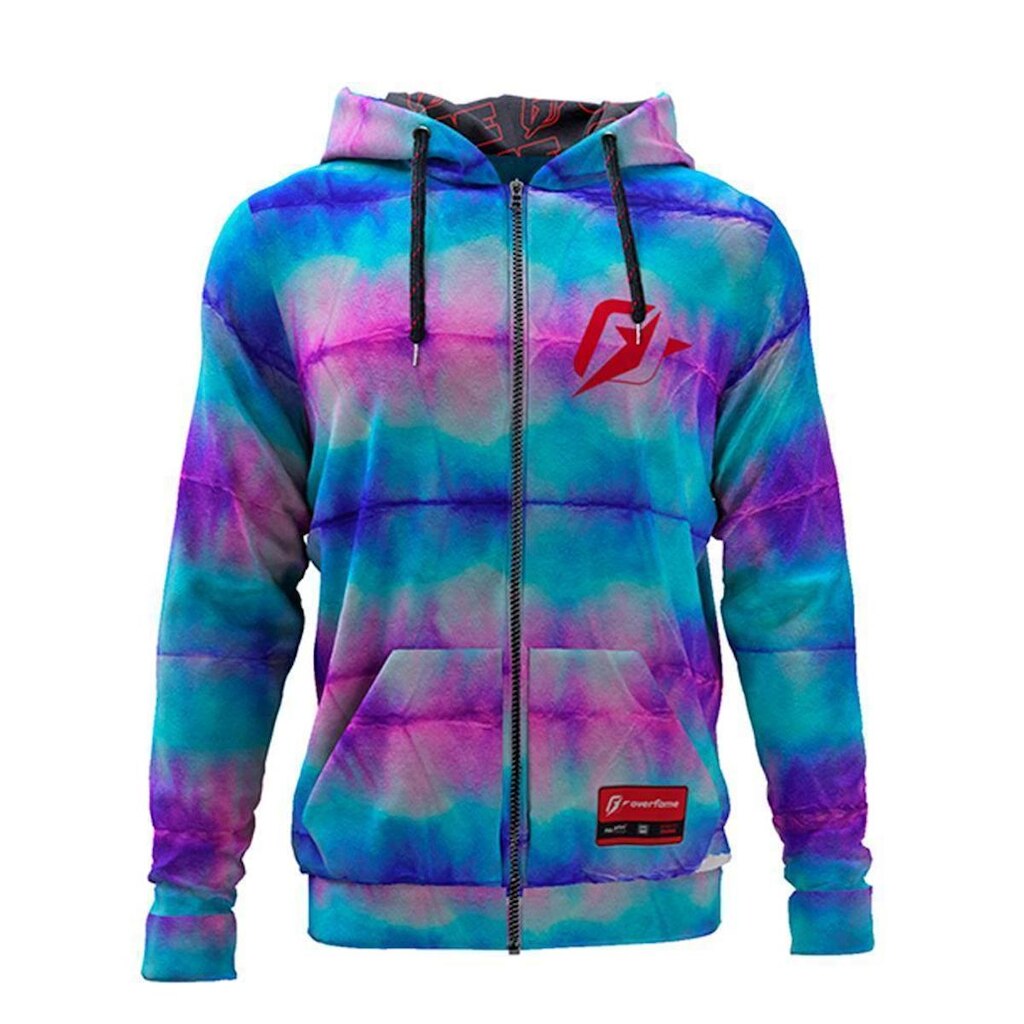 Moletom Com Zíper Listrado Wild Grapes Stripes - PP