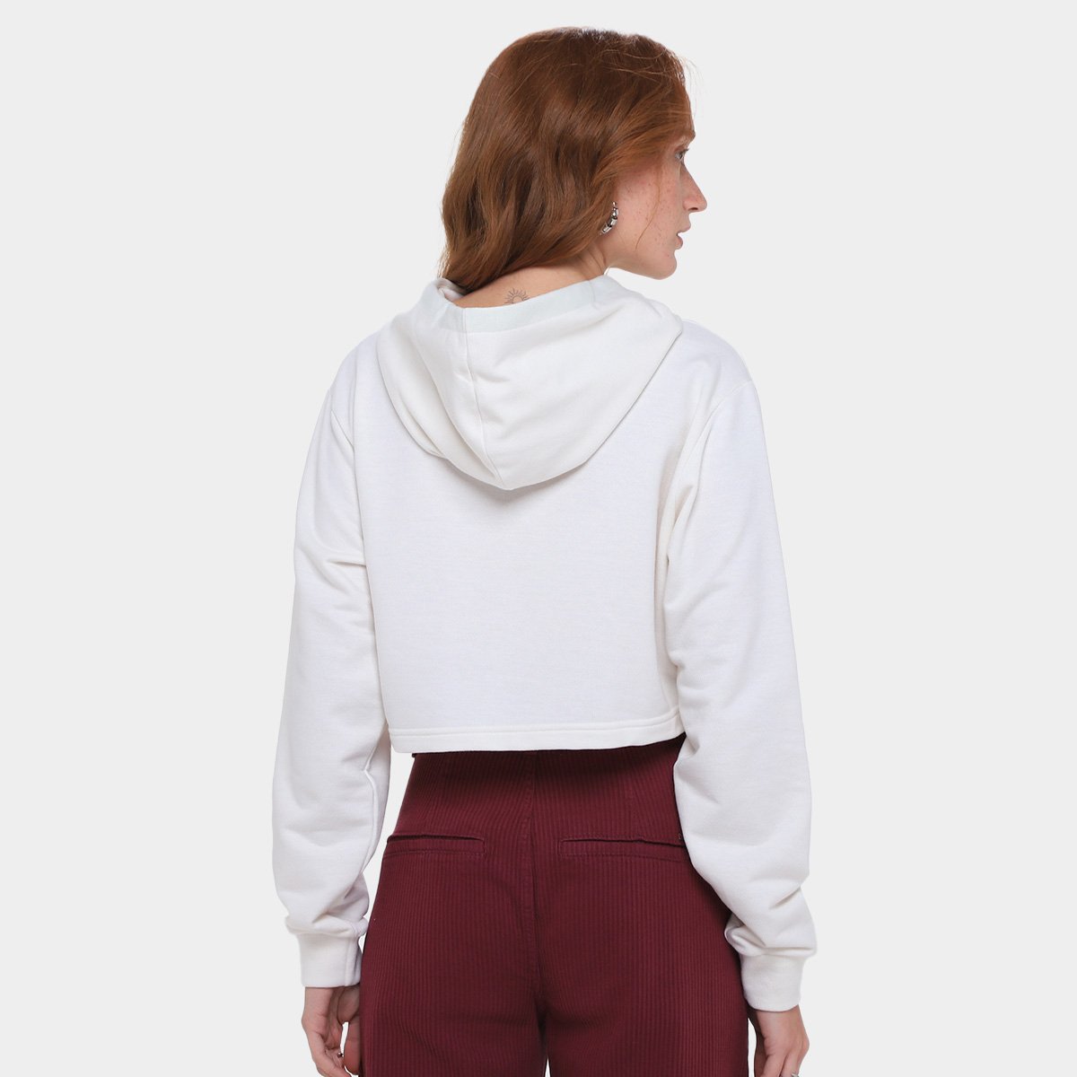 Moletom Converse Hike Seek Flec Hood Feminina - 1