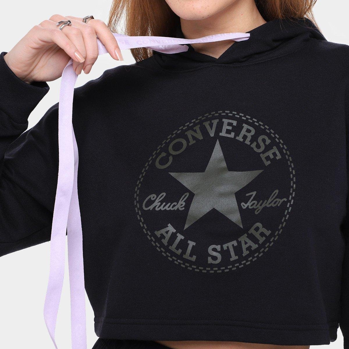 Moletom Converse Hike Seek Fleec Hood Feminino - 3