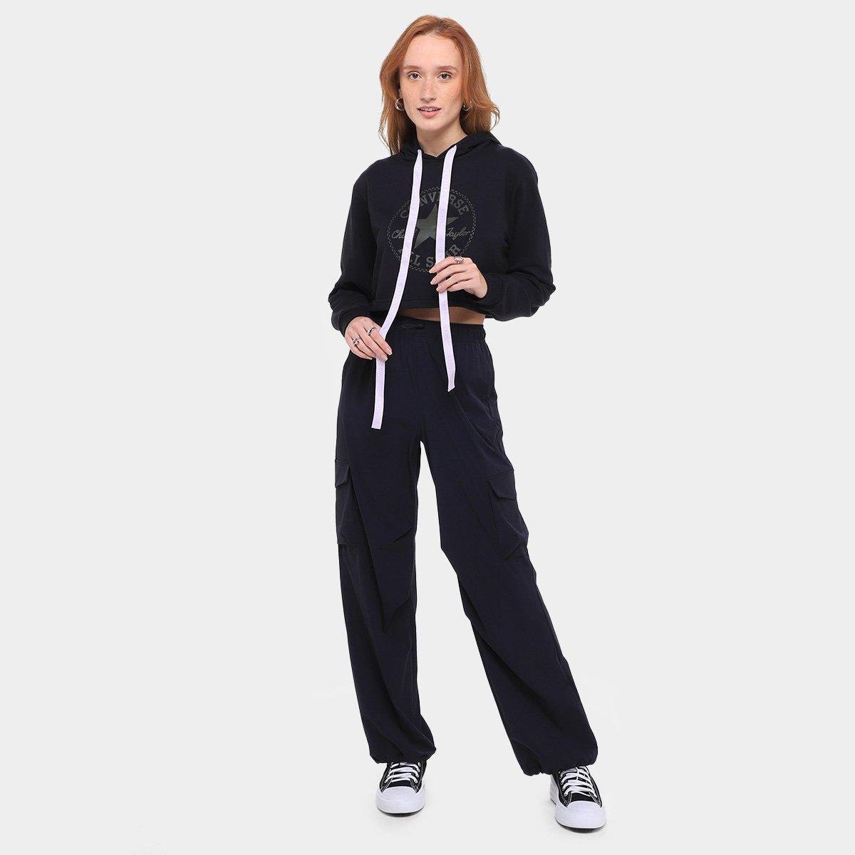 Moletom Converse Hike Seek Fleec Hood Feminino - 4