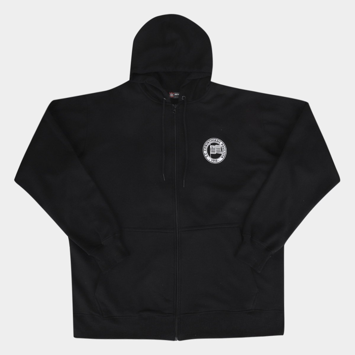 Moletom Corinthians Masculino Preto Netshoes