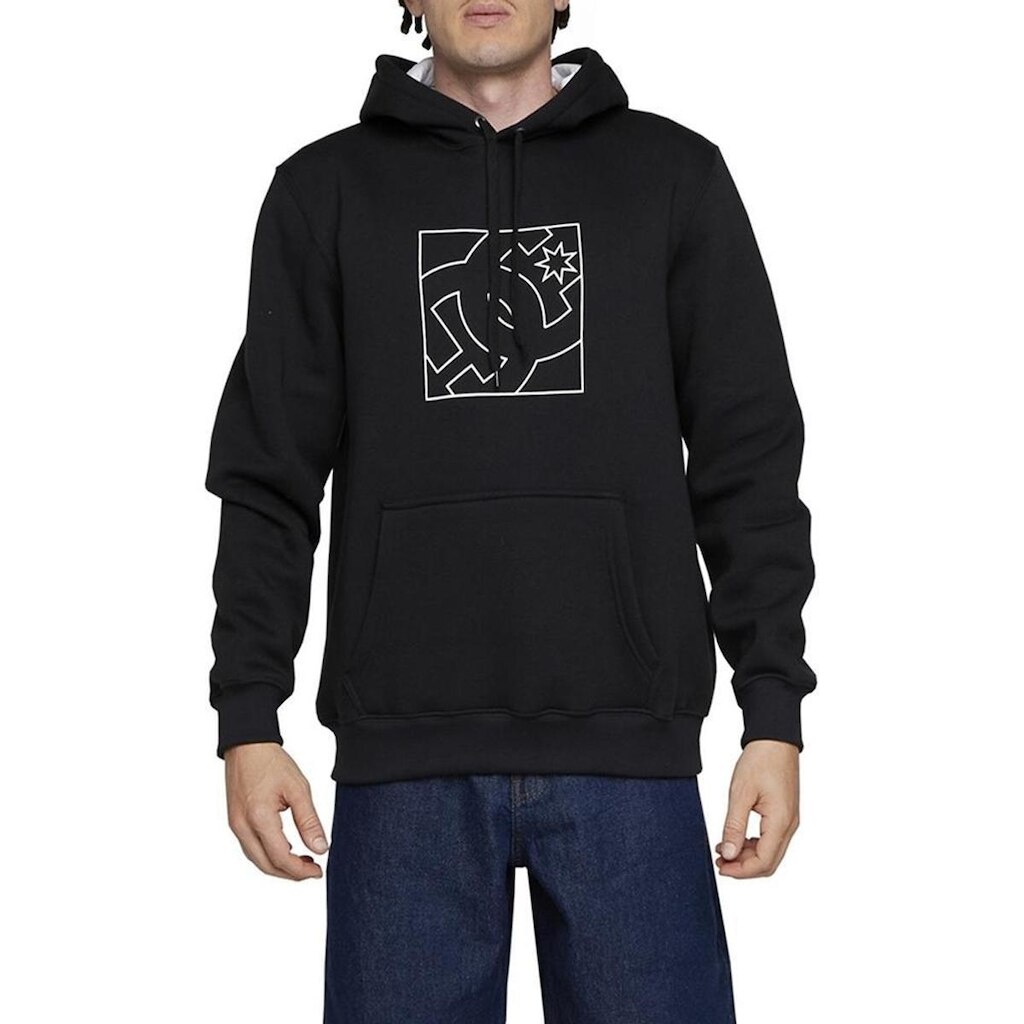 Moletom DC Shoes Canguru FB Outline 305G WT24