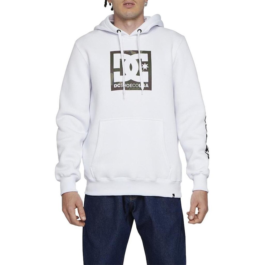 Moletom DC Shoes Canguru Square Star Fill 305G WT24