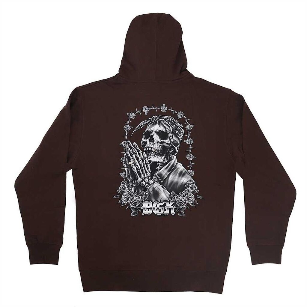 Moletom DGK Canguru Devoted Hoodie - Marrom (Importado)