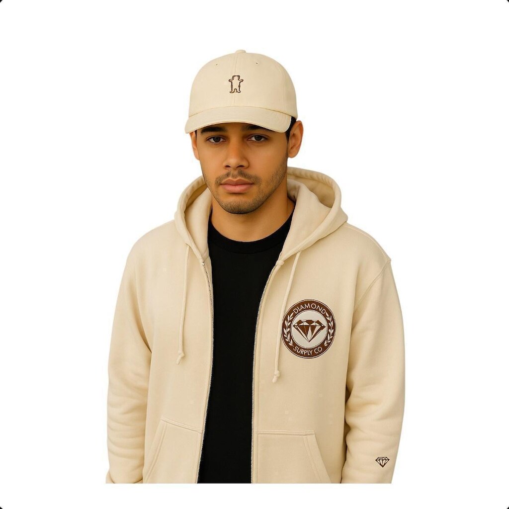 MOLETOM DIAMOND ABERTO CLASS HOODIE