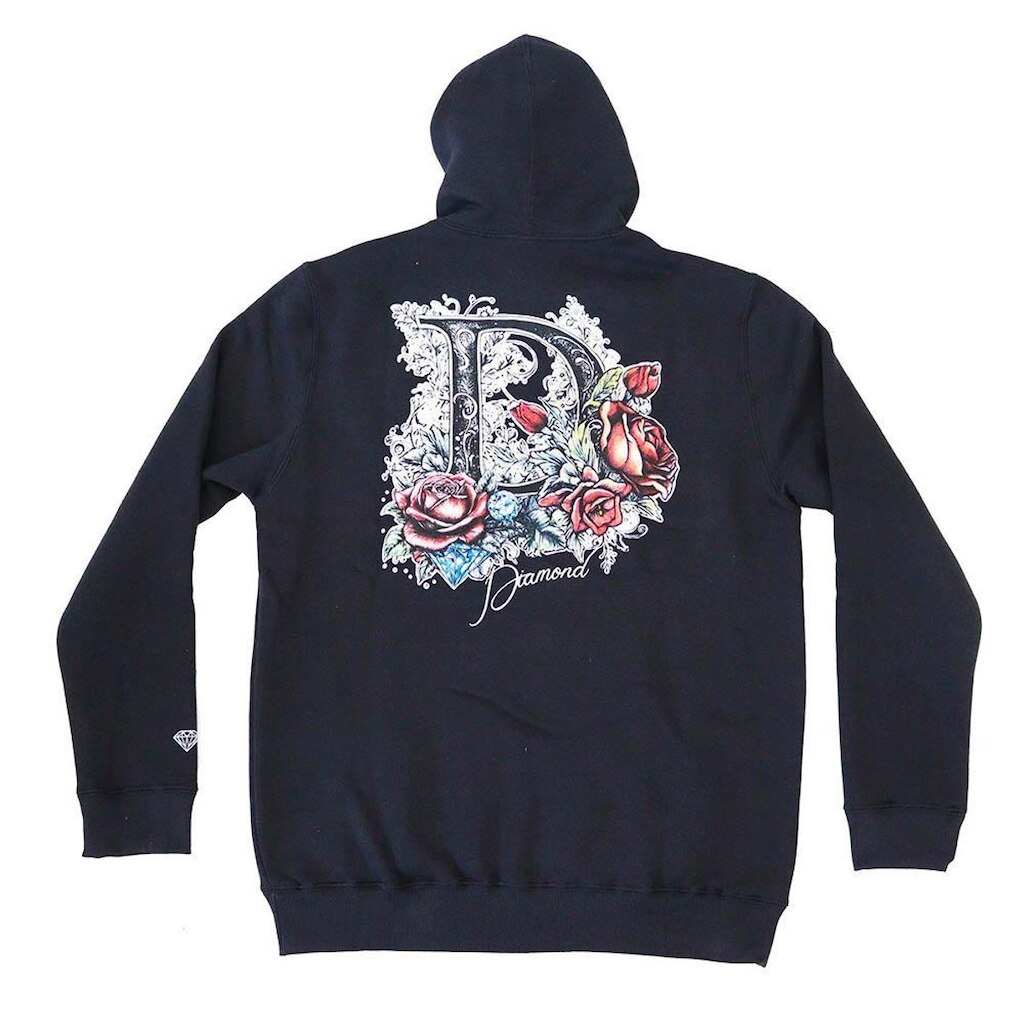 Moletom Diamond Canguru D Roses - reto - P