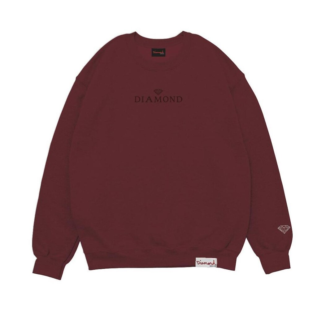 Moletom Diamond Classic Crew Neck M BIKING RED UNICA