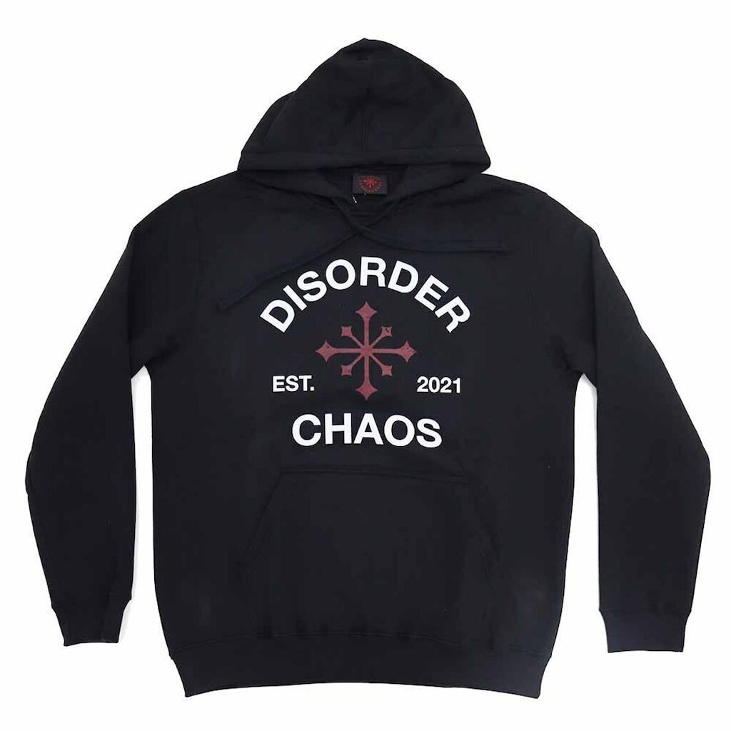 Moletom Disorder Canguru Est 21 Hoodie - reto - P