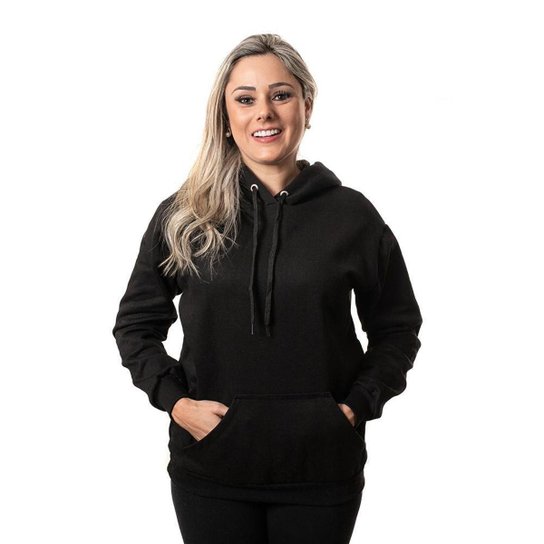 Moletom DM Damando Feminino - Preto