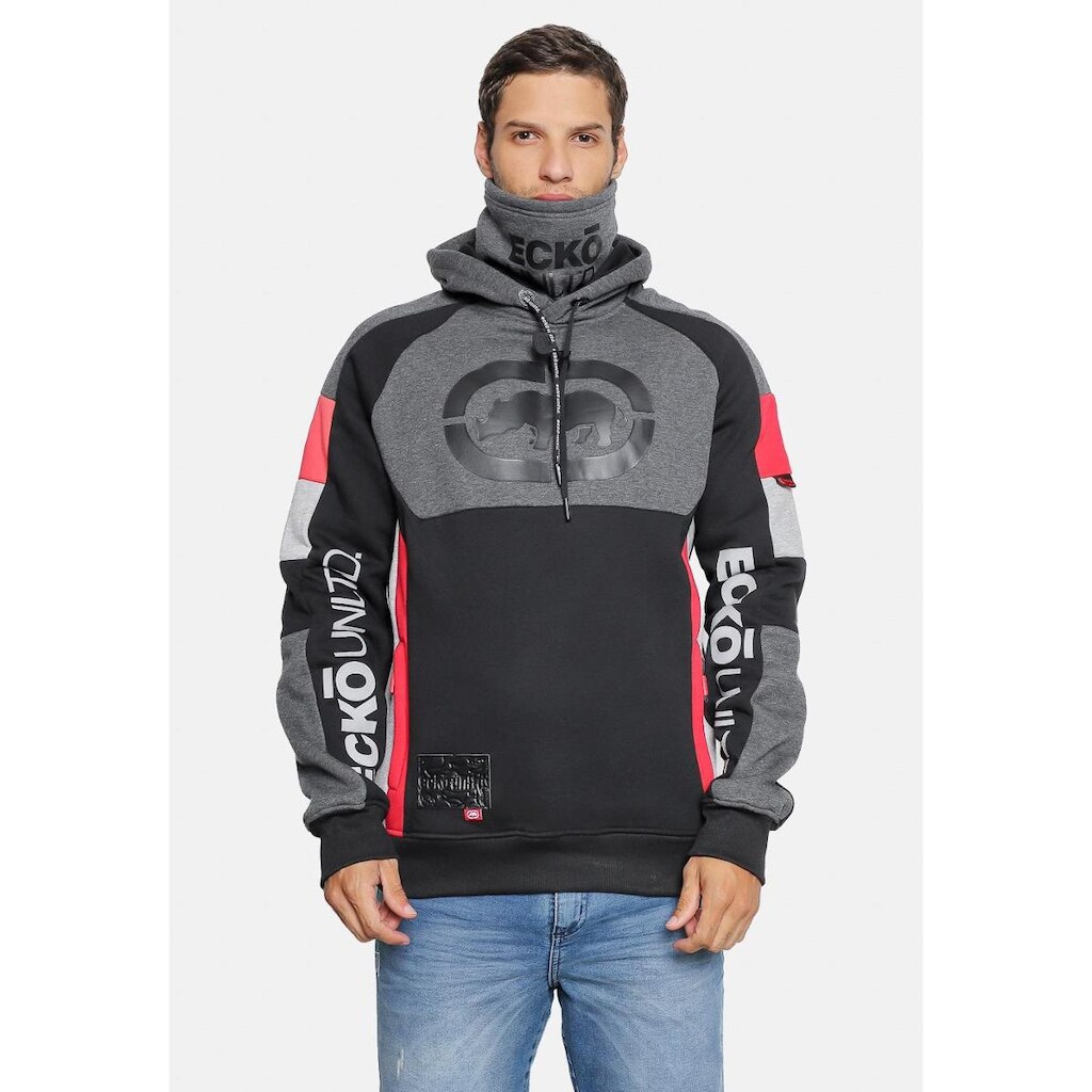 Moletom Ecko Canguru Mascara Masculino