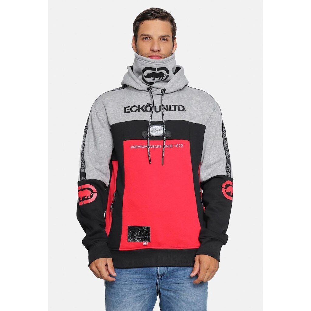 Moletom Ecko Canguru Mascara Masculino