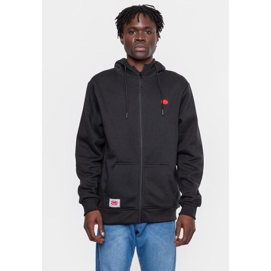Moletom Ecko Fashion Basic Aberto Masculino