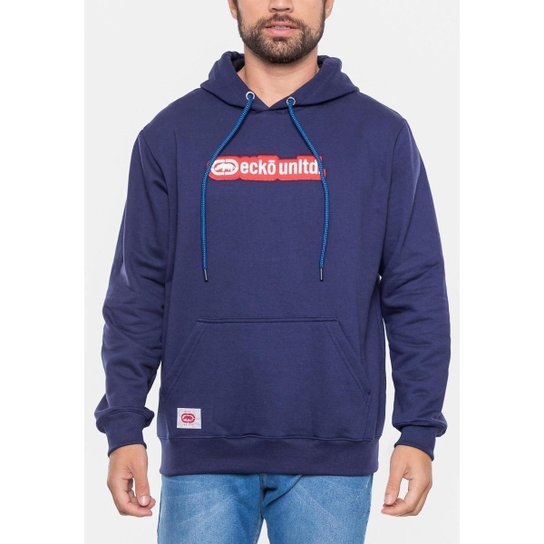 Moletom Ecko Fashion Basic Rubber Masculino