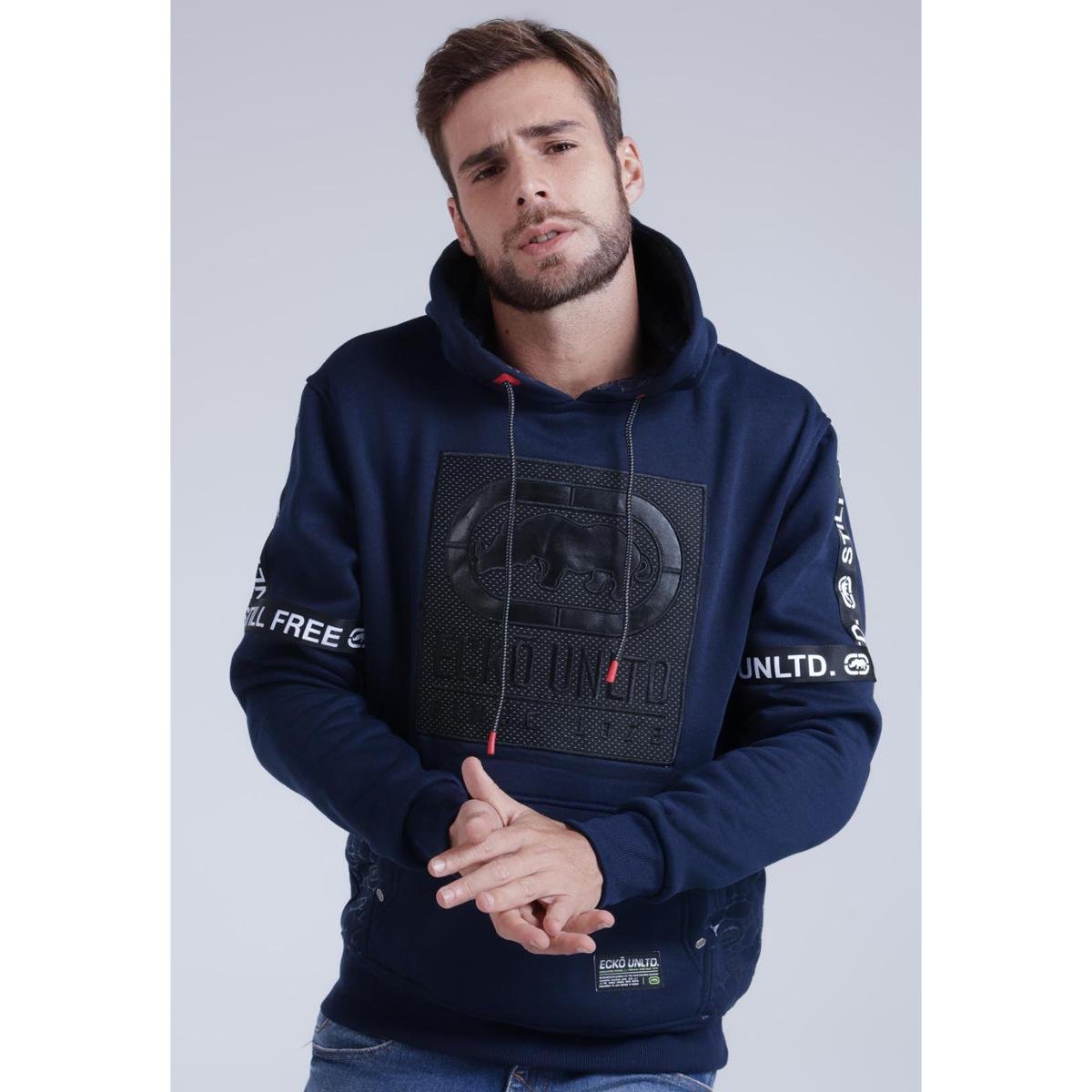 ecko unltd moletom com capuz