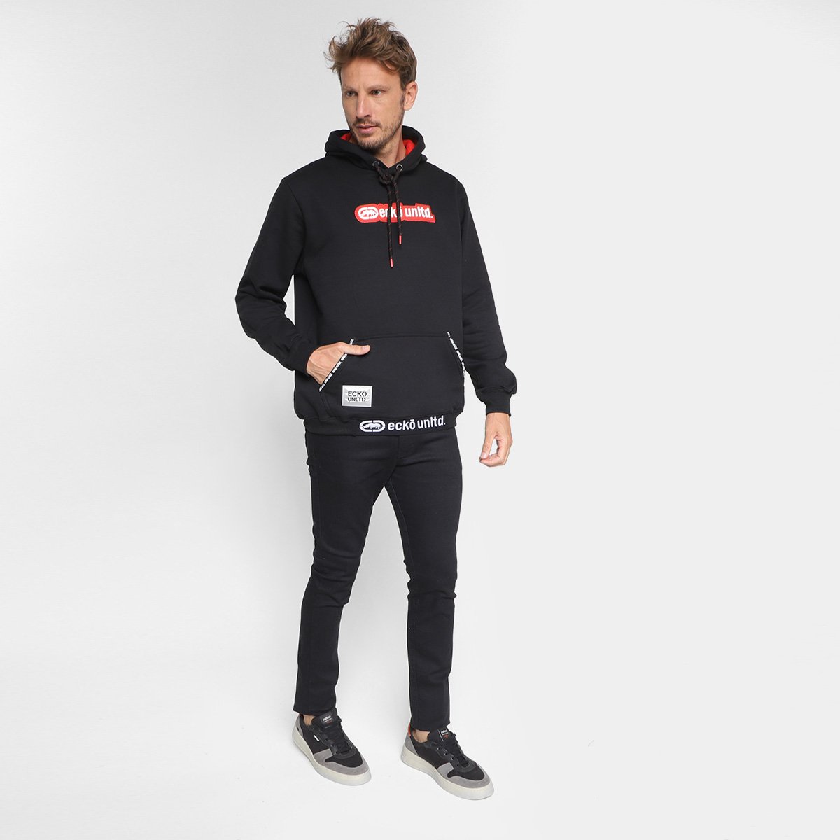 Moletom Ecko Happy Capuz Masculino - 3