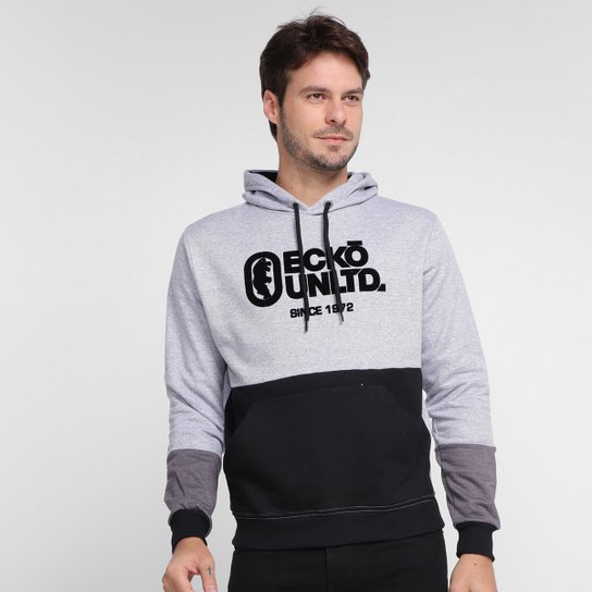 Moletom Ecko Since 1972 Canguru Masculino - Mescla